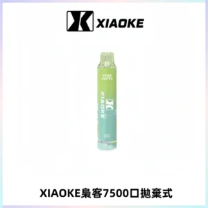 XIAOKE梟客7500Puffs跑馬燈拋棄式電子煙 可發光一次性